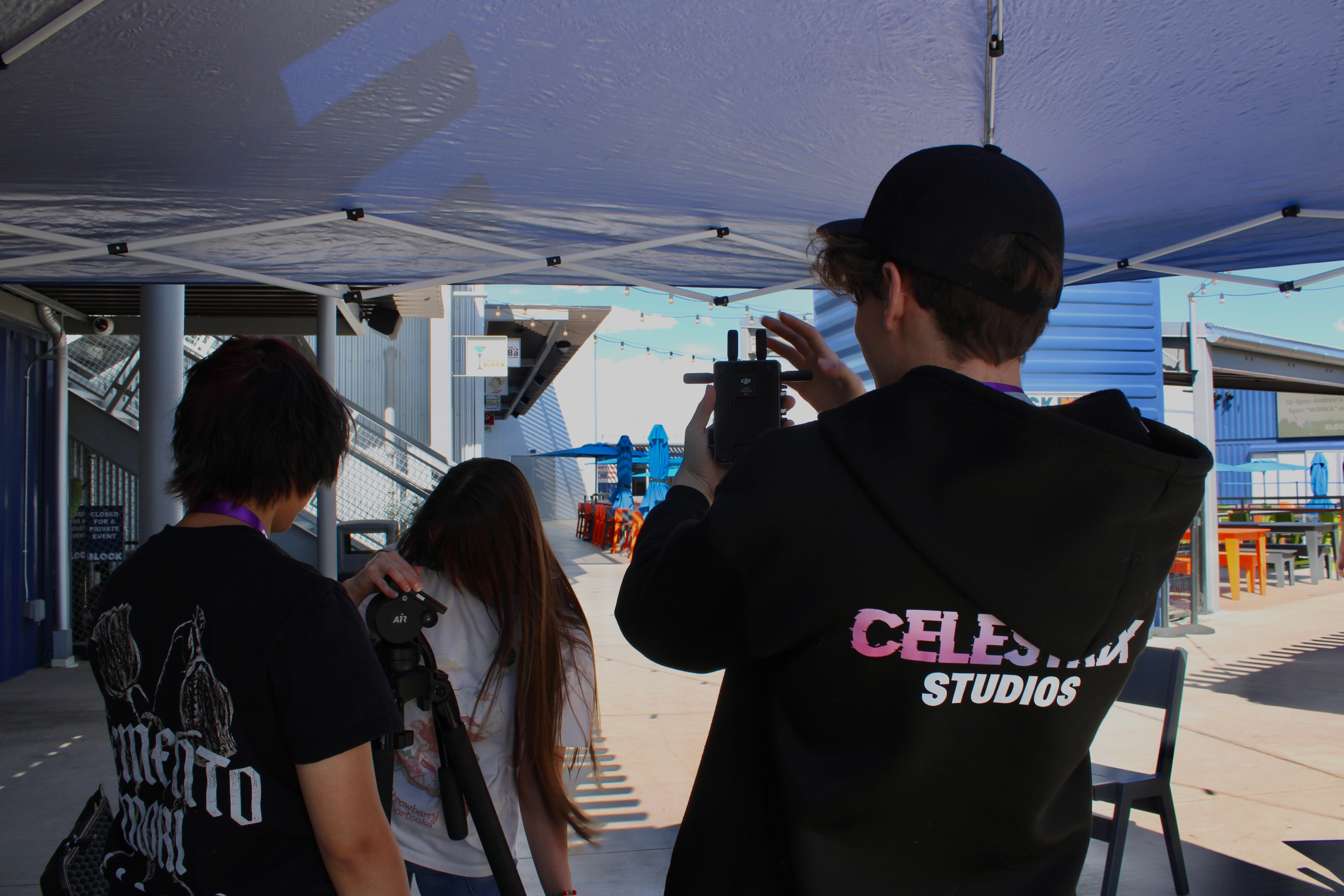 Celestrix Studios Team Filming